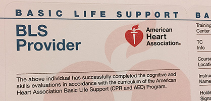 BLS for Healthcare Providers